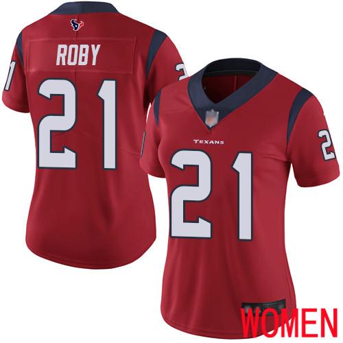 Houston Texans Limited Red Women Bradley Roby Alternate Jersey NFL Football 21 Vapor Untouchable